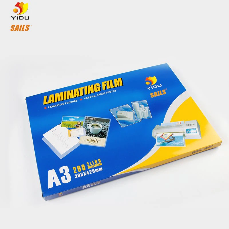 YIDU Laminating Film For Legal Size Papers in 3mil To 10mil Thicknesses YIDU Laminating Film For Legal Size Papers in 3mil To 10mil Thicknesses